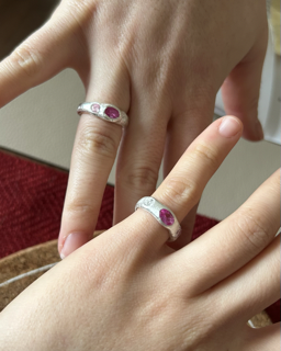 Me and my friend's rings